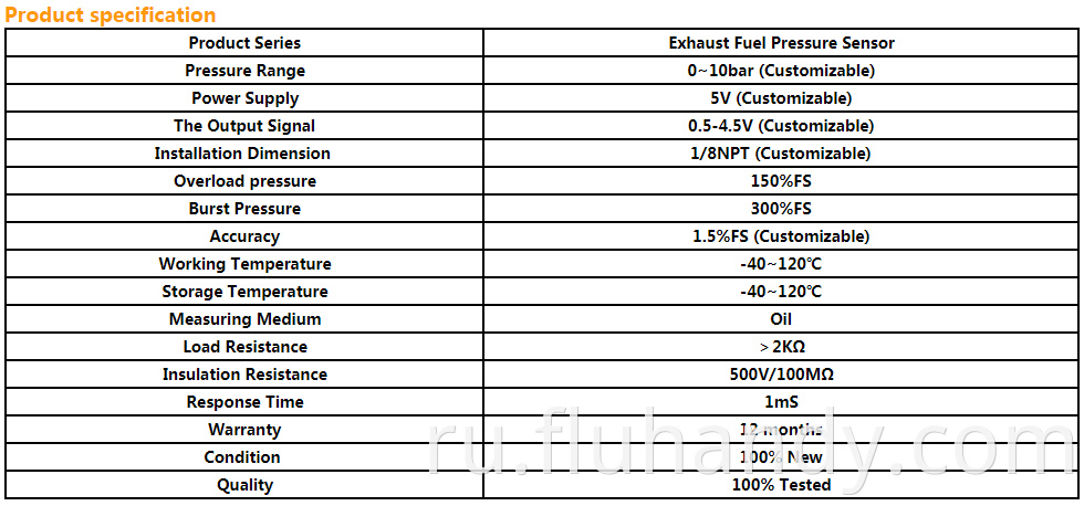 HM8500S Bmw exhaust gas pressure sensor